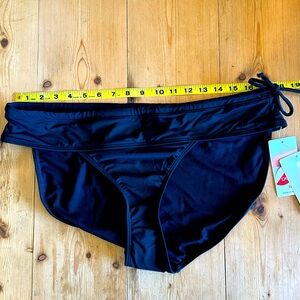 NWT Athleta side tie bikini bottom XL